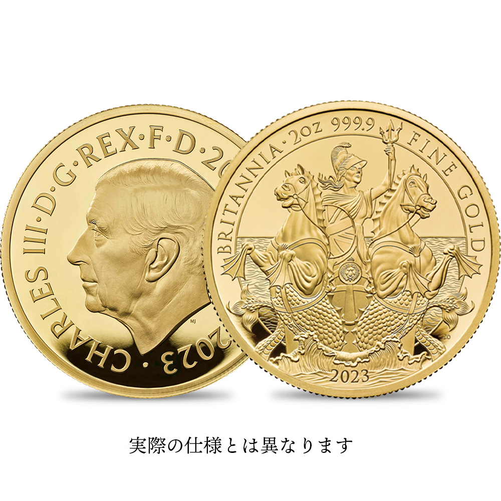2023 チャールズ3世 ブリタニア 500ポンド5オンスプルーフ金貨 【ご予約承り品】