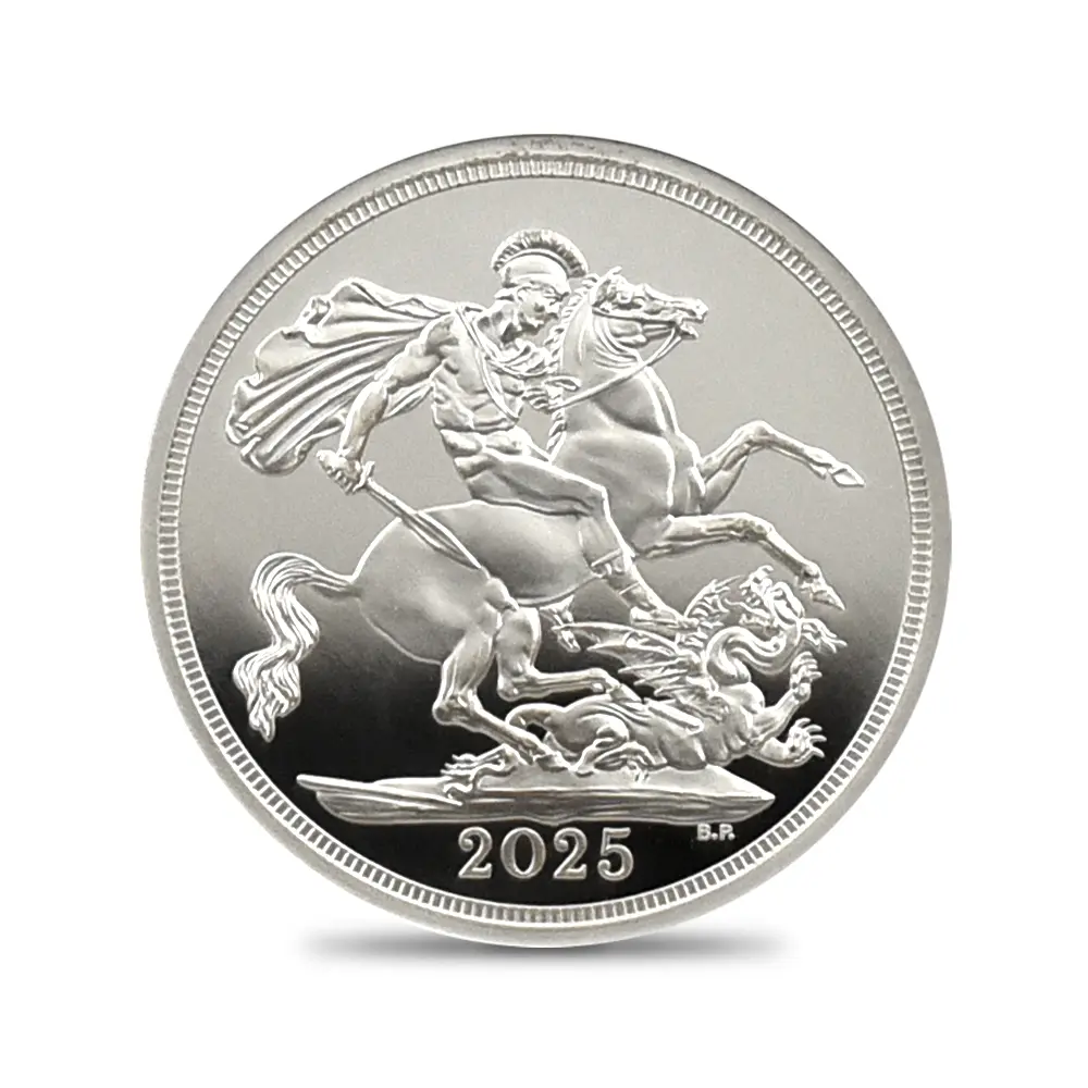 2025 チャールズ3世 聖ジョージ竜退治 ソブリン銀貨 NGC PF70UC