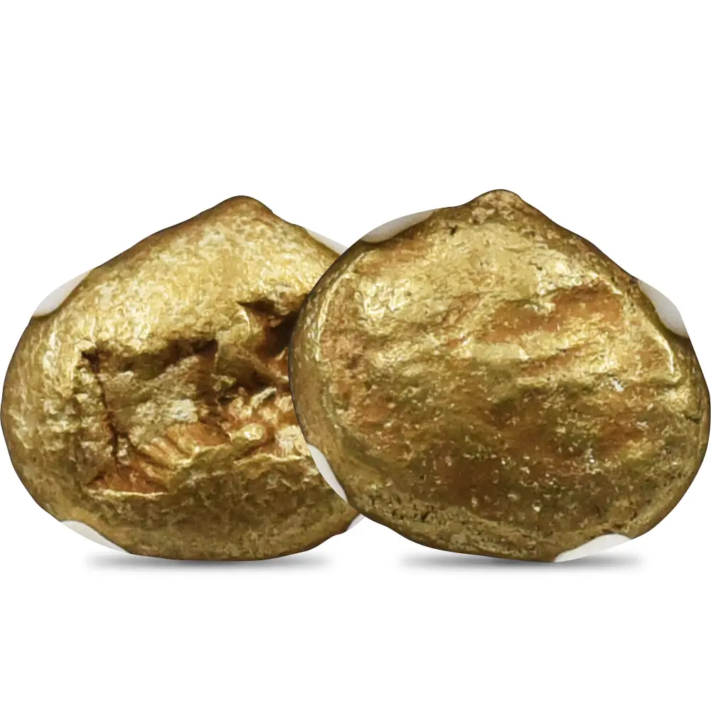 古代ギリシア イオニア 紀元前650-600 1/3スタテル エレクトロン貨 NGC AU Strike: 4/5 Surface: 3/5