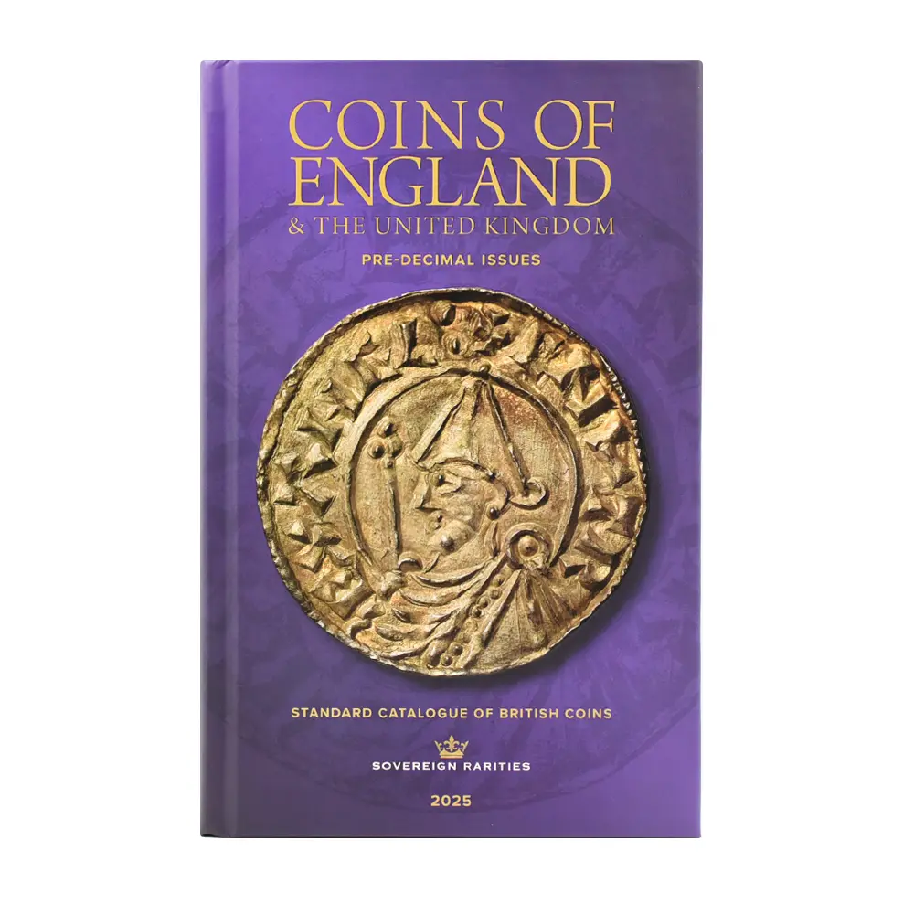本 書籍 『Coins of England 2025』 イギリスアンティークコインを完全網羅！