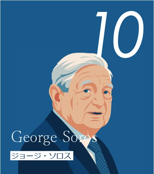 10 ジョージ・ソロス