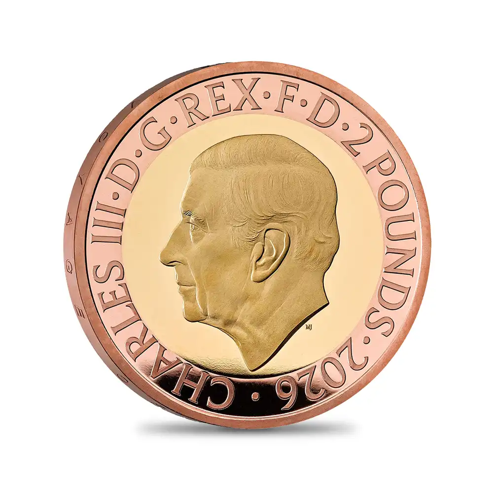 モダンコイン5：6677 2026 チャールズ3世 記念仕様 プルーフ金貨 5枚セット 未鑑定 箱付き【ご予約承り品】