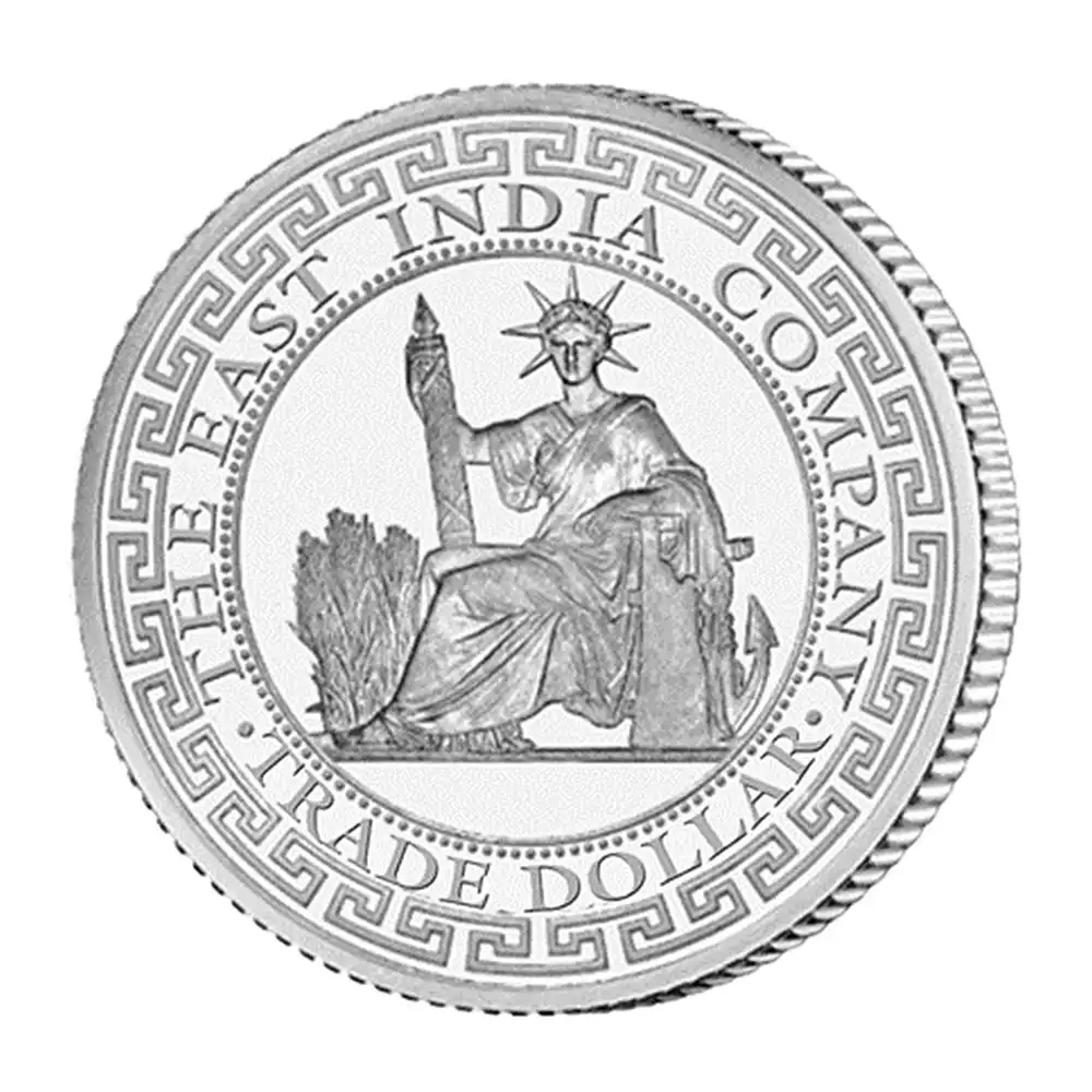 モダンコイン3：2557 セントヘレナ 2020 貿易貨幣シリーズ第5弾 フランス 1ポンド 1オンス 銀貨【1枚】 (コインケース付き)