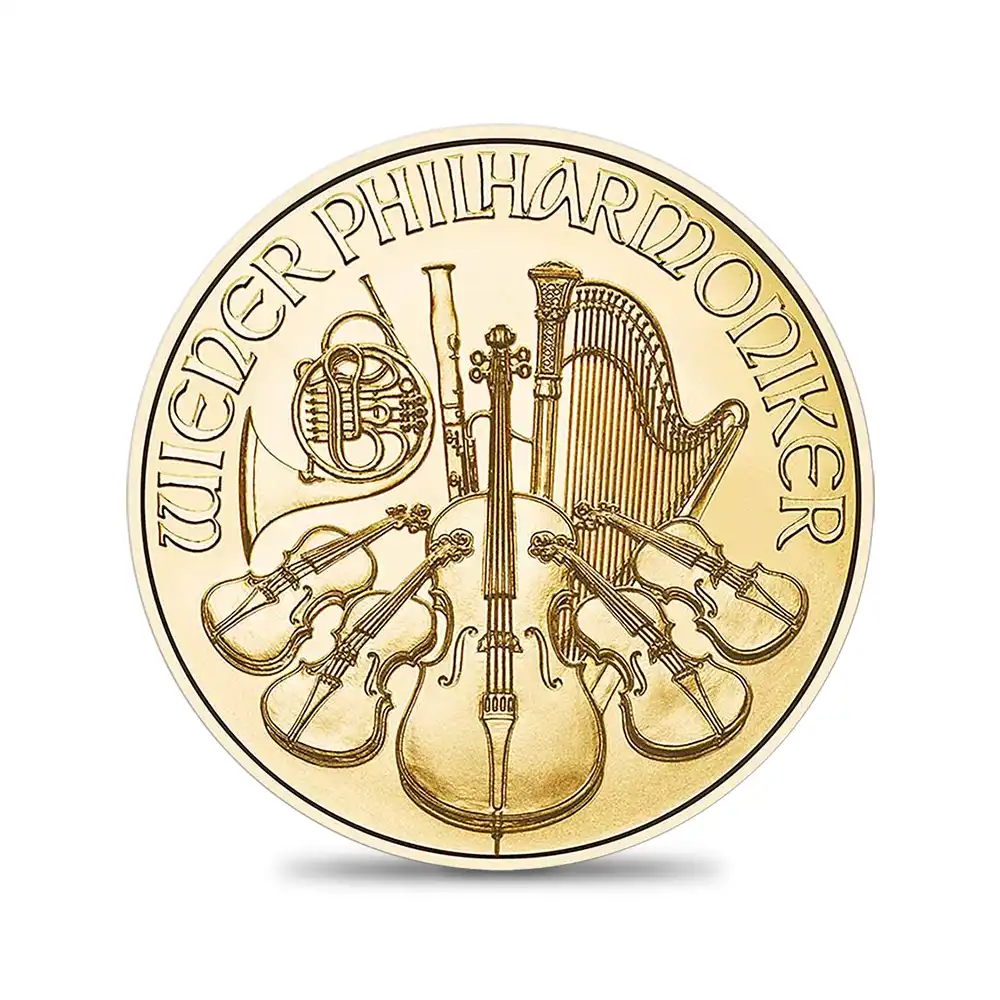 地金型3:6716 オーストリア 2026 ウィーンフィル 10ユーロ 1/10オンス 金貨 【10枚】