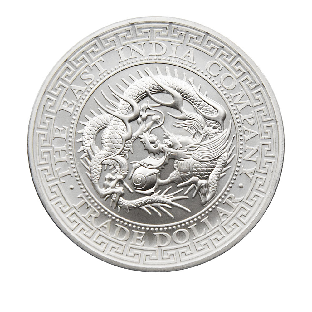 モダンコイン3：2564 セントヘレナ 2020 貿易貨幣シリーズ第4弾 日本 1ポンド 1オンス 銀貨【1枚】 (コインケース付き)