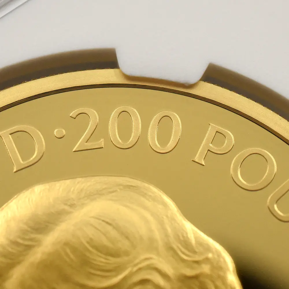 モダンコイン14：6723 イギリス 2025 チャールズ3世 ミュージックレジェンド第10弾 ジョン・レノン 100ポンド 1オンス金貨 発行即日鑑定品 箱付き