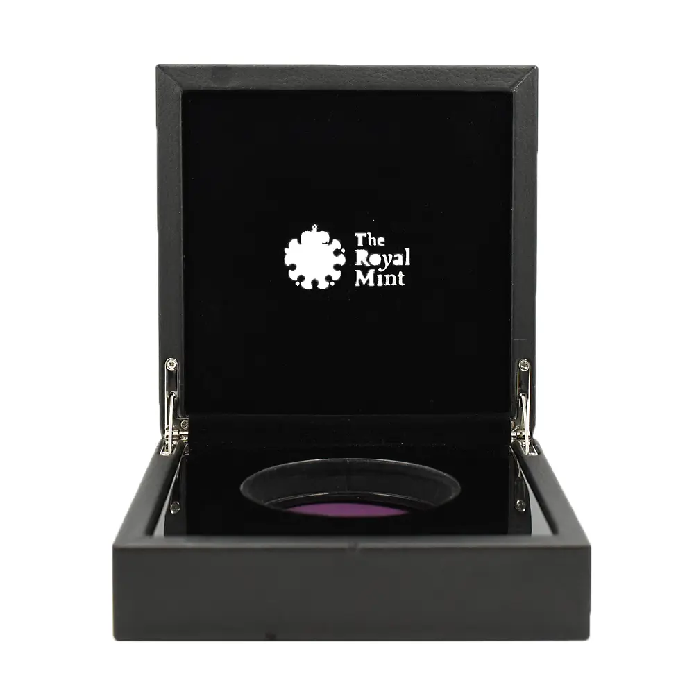 モダンコイン8：6734 イギリス 2015 エリザベス2世 最長在位記念 10ポンド5オンス銀貨 ファースト500ストラック NGC PF70UC 箱付き