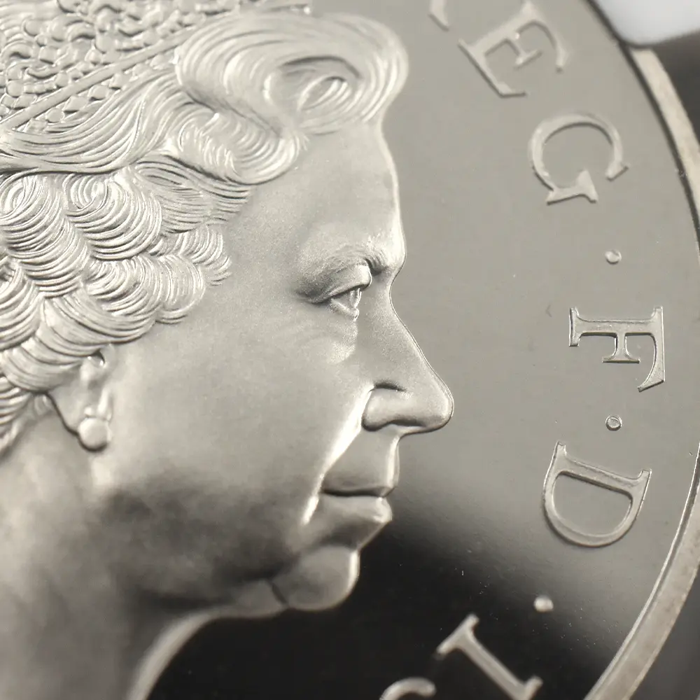 モダンコイン10：6731 イギリス 1999 エリザベス2世 ダイアナ妃追悼記念 5ポンド白銅貨 NGC PF69UC