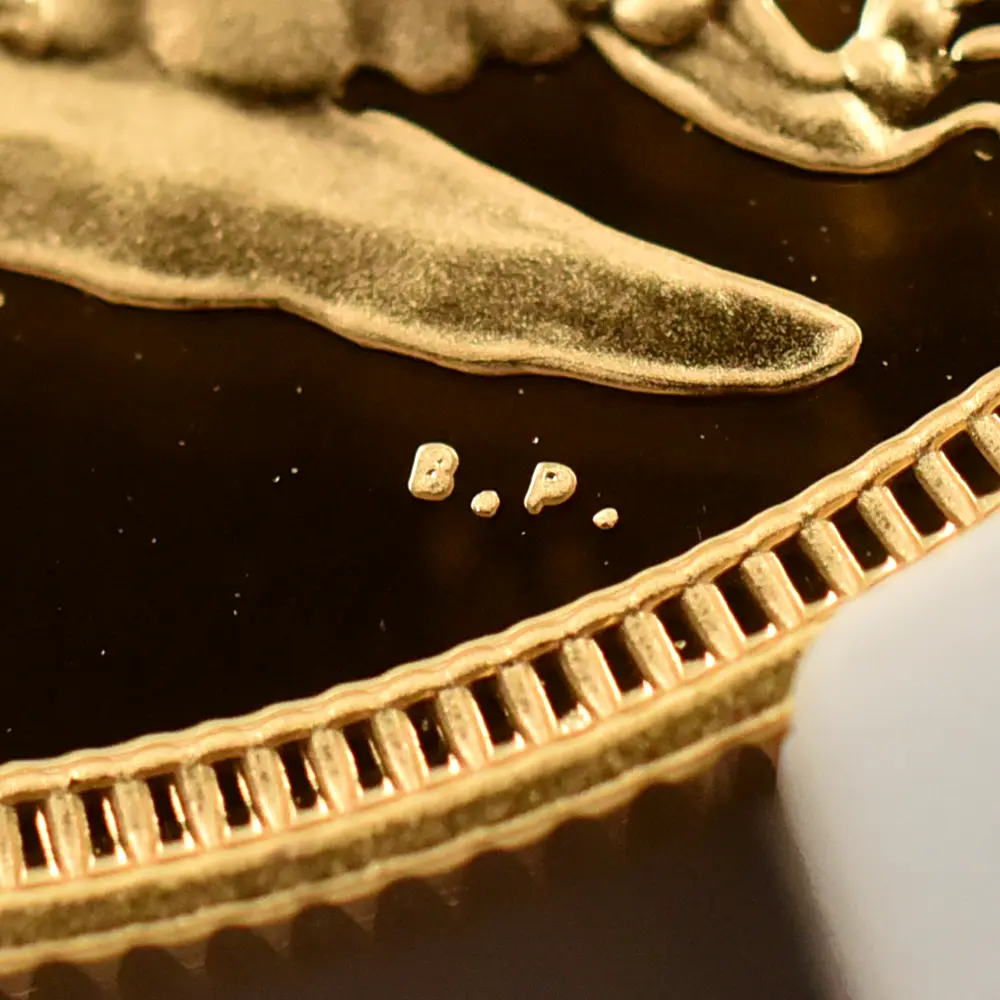 モダンコイン10：6742 イギリス 1982 エリザベス2世 ヤングエリザベス 聖ジョージ竜退治 5ソブリン金貨 NGC PF70UC