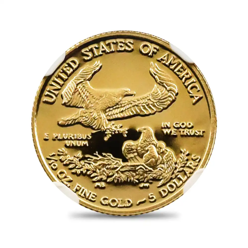 モダンコイン3：6753 アメリカ 2016W イーグル 30周年記念 5ドル1/10オンス金貨 アーリーリリース NGC PF70UC