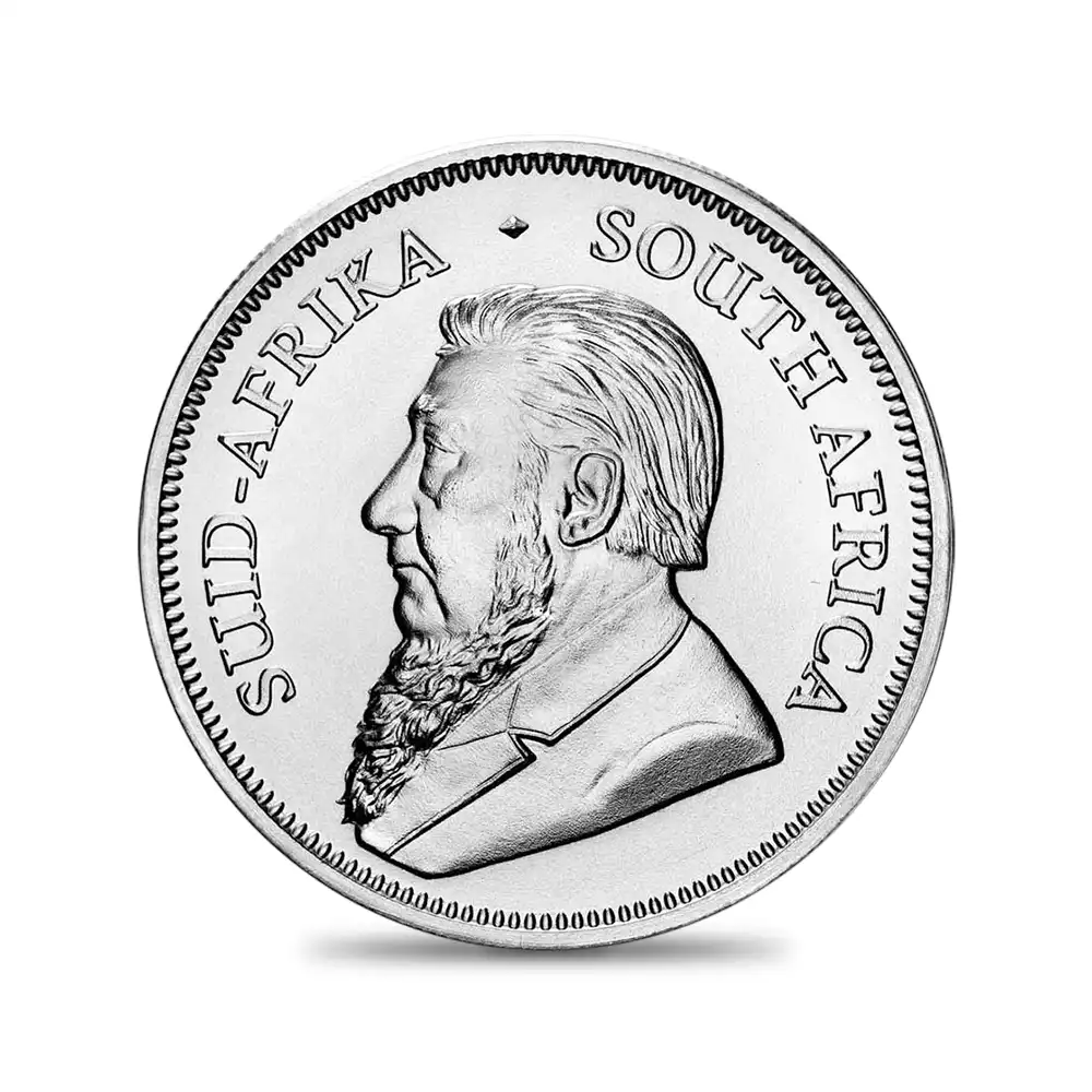 地金型3:6776 南アフリカ 2026 クルーガーランド 1ランド 1オンス 銀貨 【5枚】