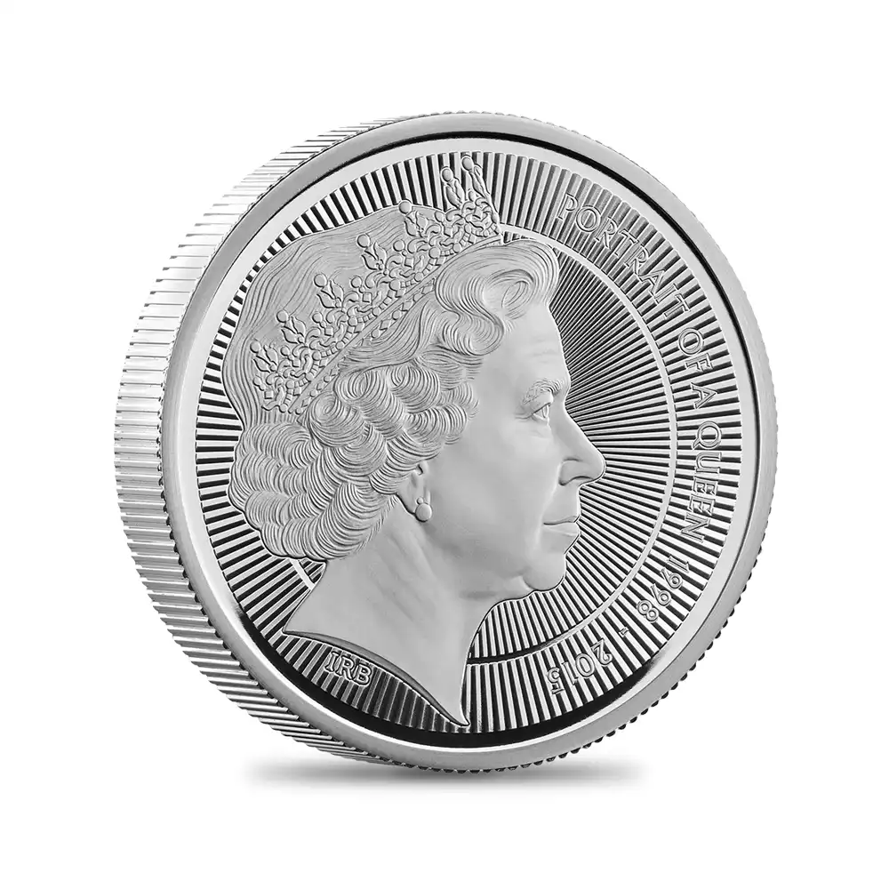 モダンコイン2：6784 【未鑑定＋鑑定オプション付き】イギリス 2026 チャールズ3世 エリザベス2世のコイン肖像シリーズ 第四弾 5ポンドプルーフピエフォー銀貨 未鑑定 箱付き【ご予約承り品・納期約半年】