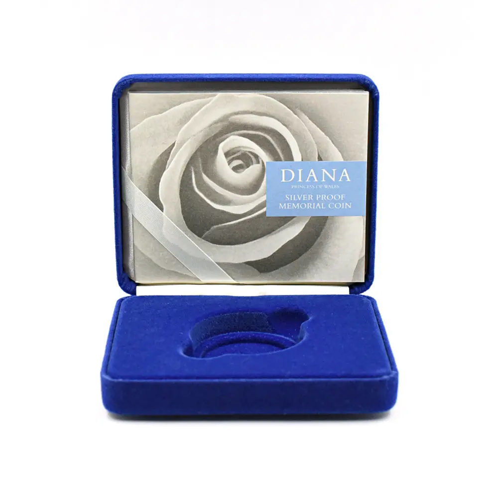 モダンコイン9：6791 イギリス 1999 エリザベス2世 ダイアナ妃追悼記念 5ポンド銀貨 NGC PF69UC 箱付き