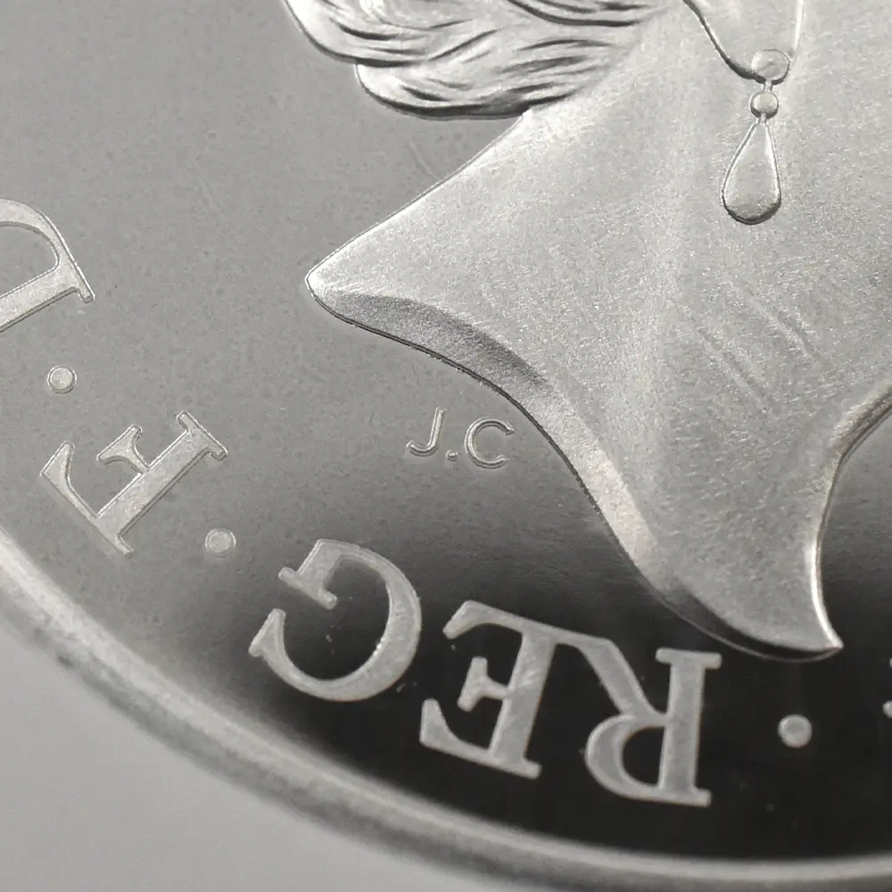 モダンコイン14：6789 イギリス 2020 エリザベス2世 スリーグレーセス 5ポンド2オンス銀貨 ファーストリリース NGC PF70UC 箱付き