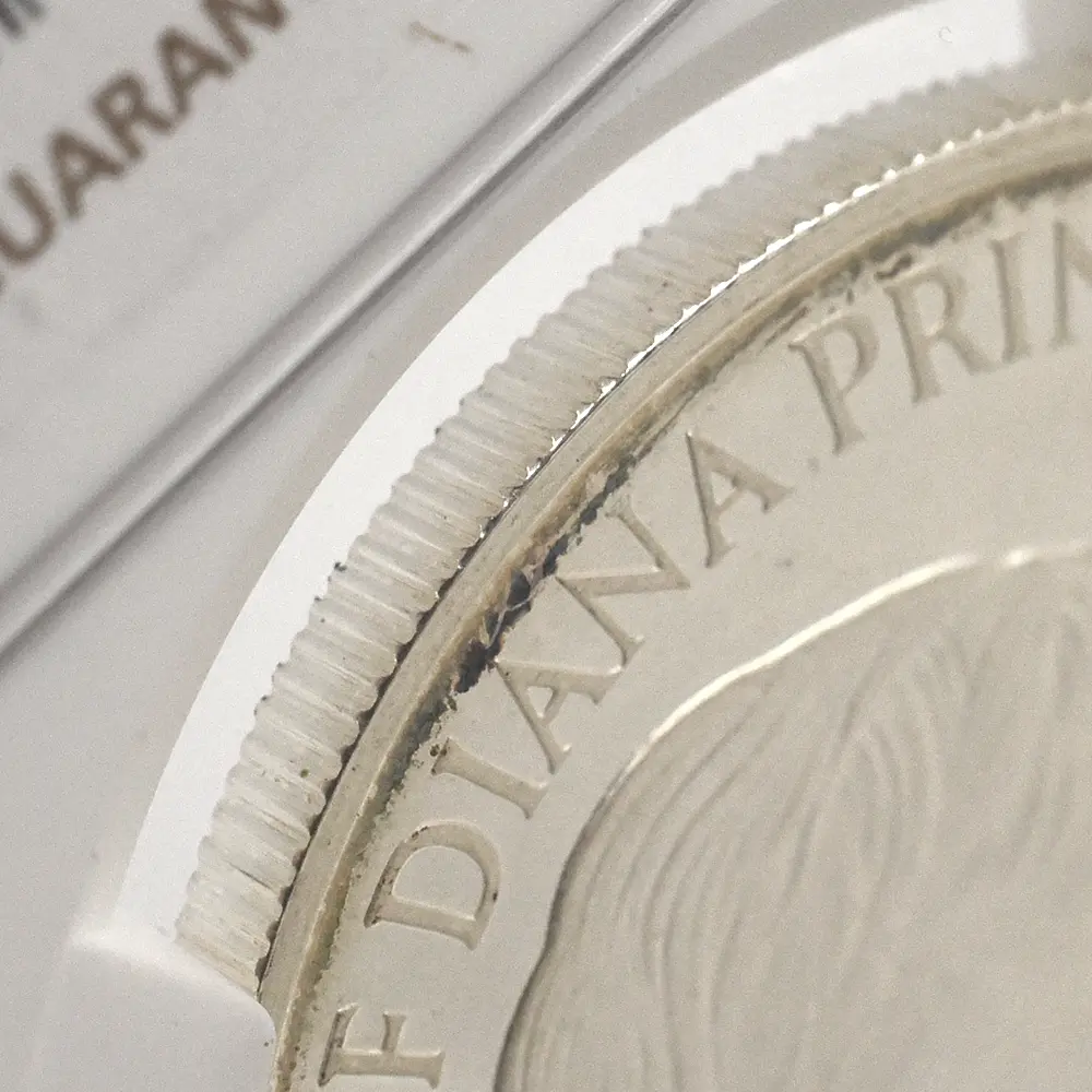 モダンコイン16：6791 イギリス 1999 エリザベス2世 ダイアナ妃追悼記念 5ポンド銀貨 NGC PF69UC 箱付き