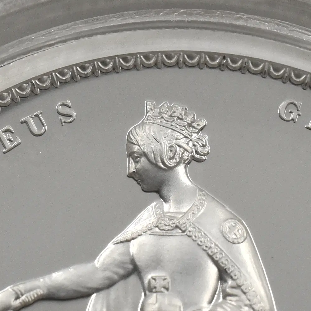 モダンコイン9:6793 イギリス 2019 エリザベス2世 ウナ&ライオン 5ポンド2オンス銀貨 PCGS PR69DCAM 箱付き