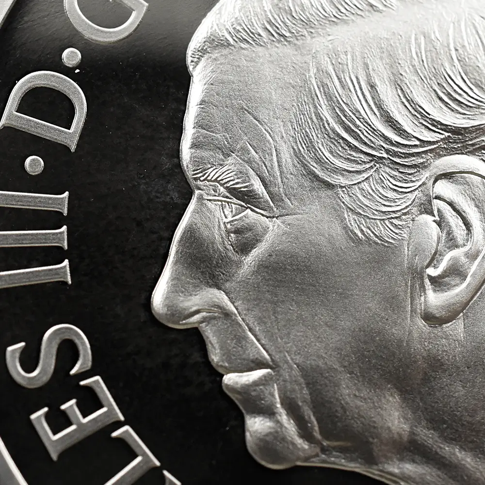 モダンコイン11:6582 イギリス 2026 チャールズ3世 エンジェル 2ポンド1オンスプルーフ銀貨 未鑑定 箱付き