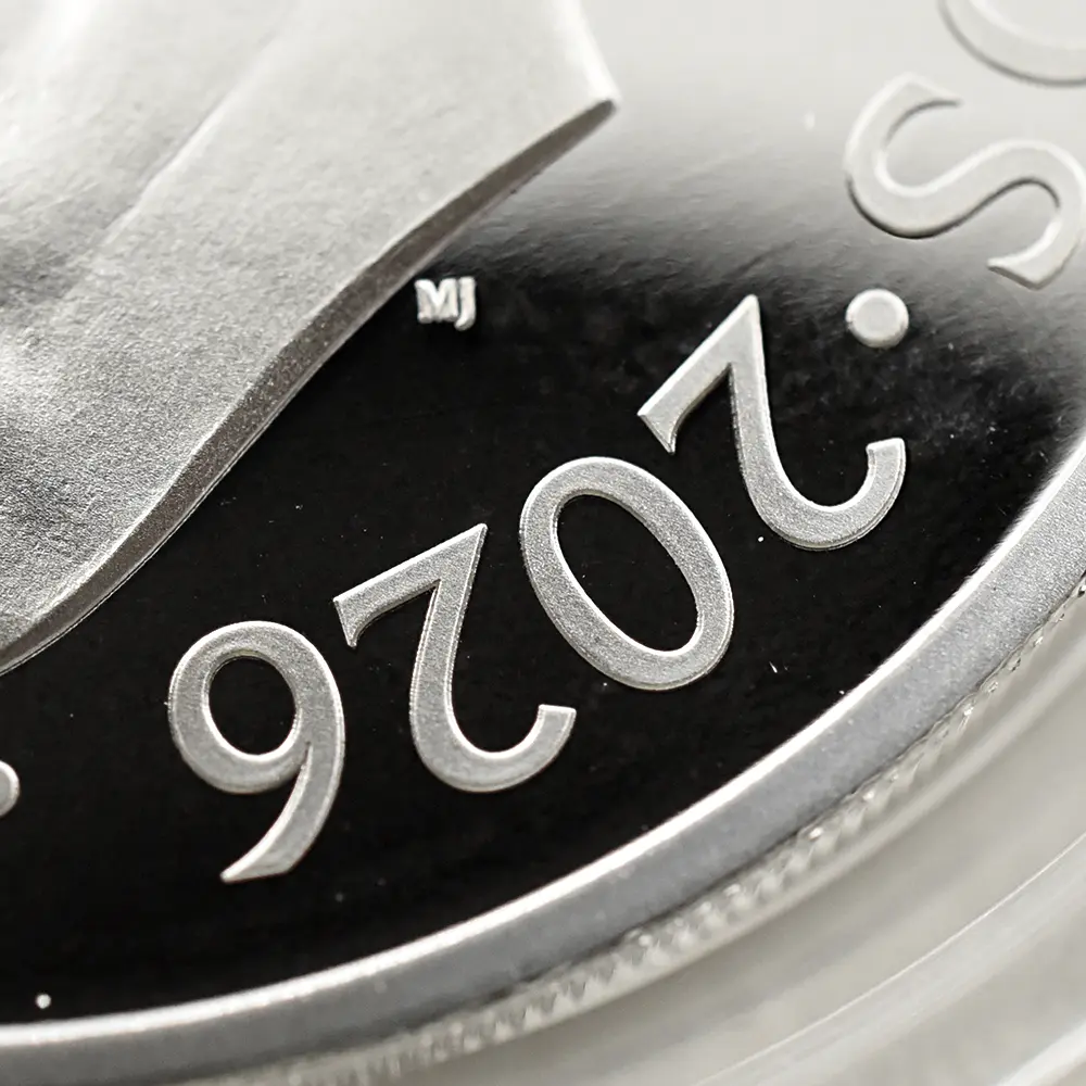 モダンコイン13:6582 イギリス 2026 チャールズ3世 エンジェル 2ポンド1オンスプルーフ銀貨 未鑑定 箱付き