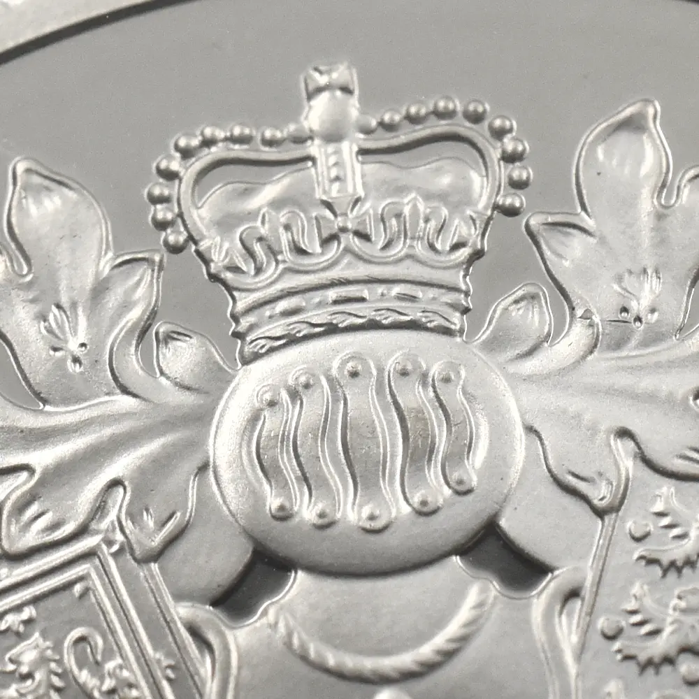 モダンコイン11:6796 イギリス 2017 エリザベス2世 御成婚70周年記念 5ポンド 3オンスプラチナ貨 PCGS PR69DC