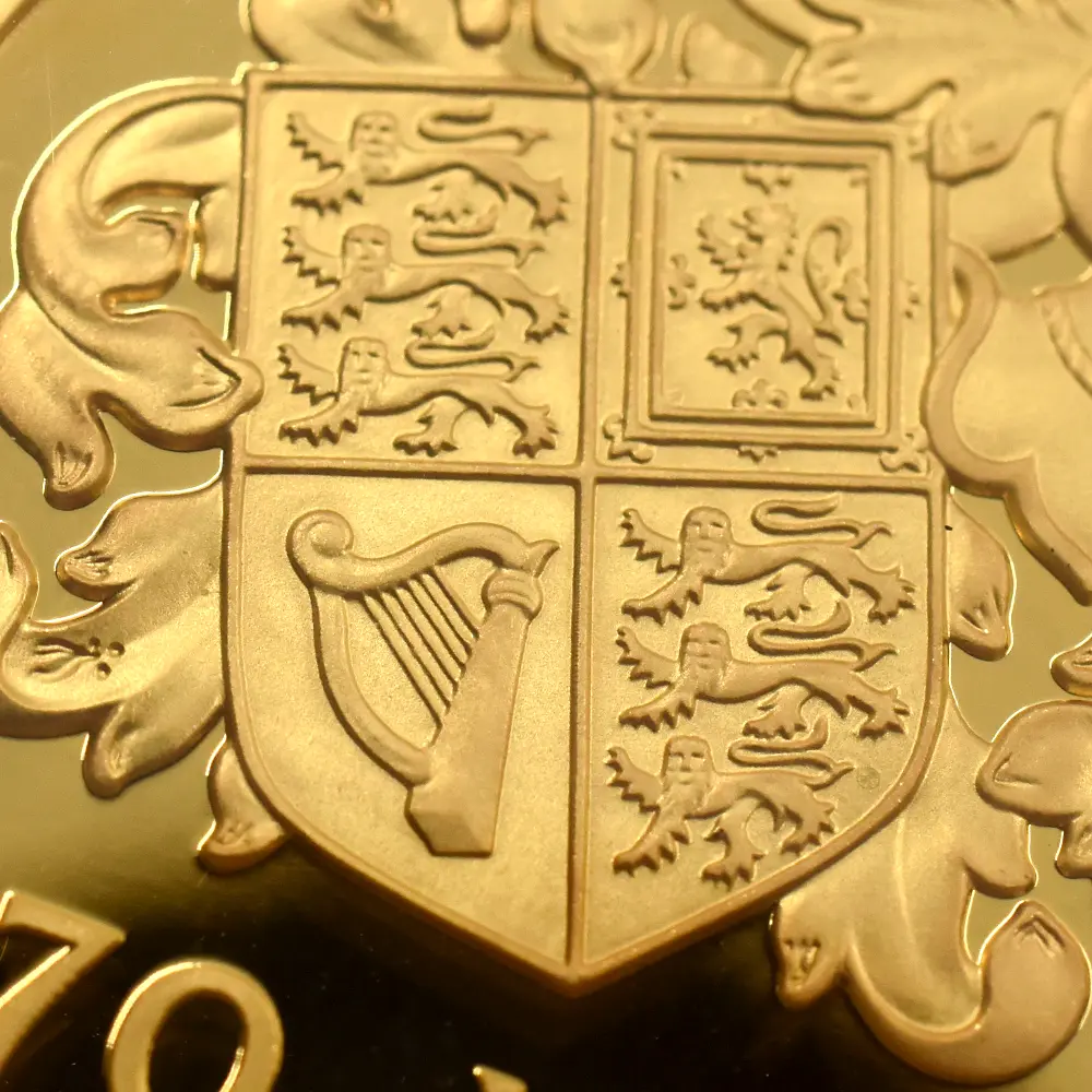 モダンコイン11:6797 イギリス 2017 エリザベス2世 御成婚70周年記念 10ポンド 5オンス金貨 PCGS PR69DC