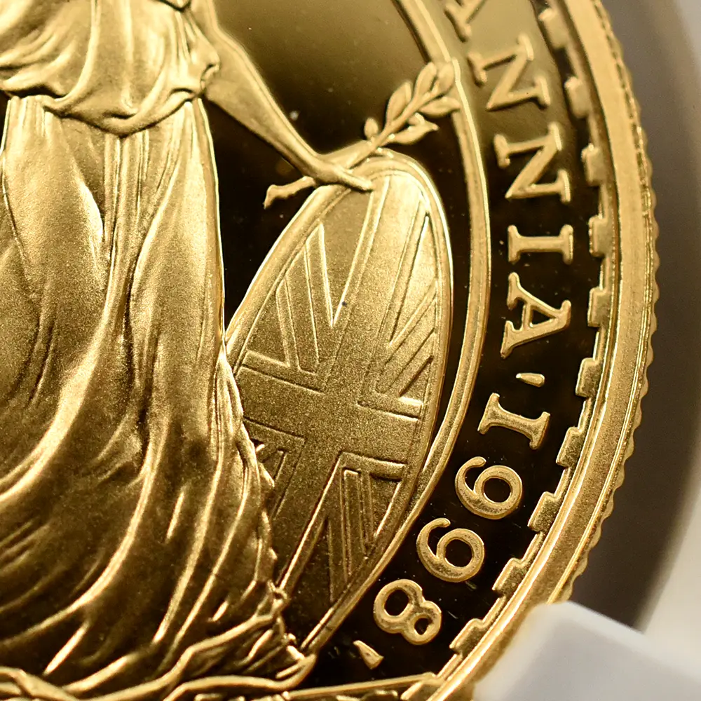 モダンコイン8：6813 イギリス 1998 エリザベス2世 ブリタニア 50ポンド1/2オンス金貨 NGC PF70UC