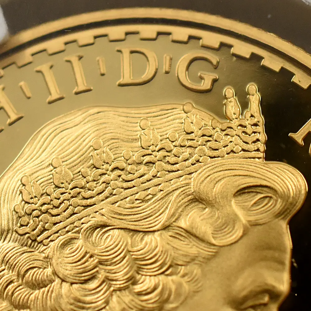 モダンコイン10：6813 イギリス 1998 エリザベス2世 ブリタニア 50ポンド1/2オンス金貨 NGC PF70UC