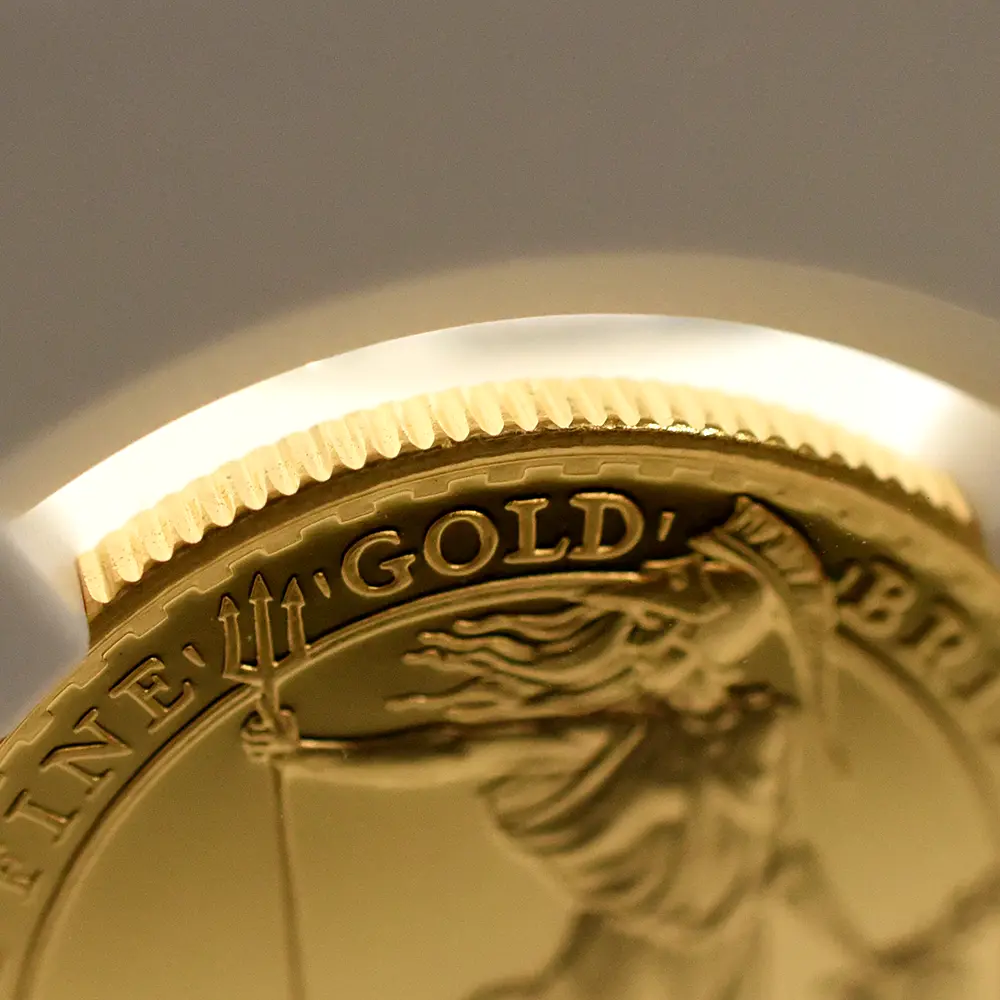 モダンコイン13：6813 イギリス 1998 エリザベス2世 ブリタニア 50ポンド1/2オンス金貨 NGC PF70UC