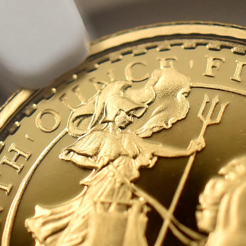 モダンコイン7：6811 イギリス 1997 エリザベス2世 ミドルエリザべス ブリタニア 10ポンド1/10オンス金貨 NGC PF69UC