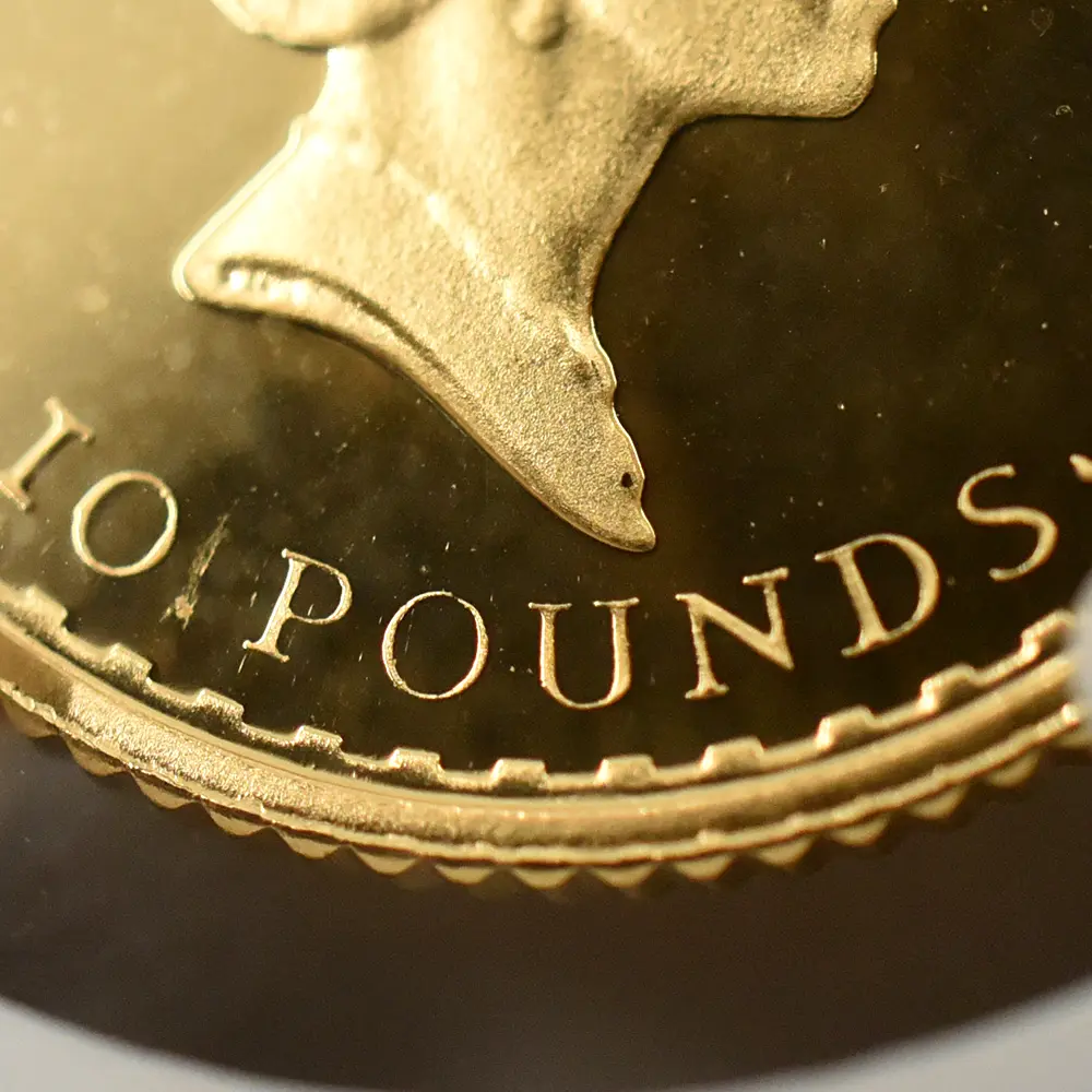 モダンコイン12：6811 イギリス 1997 エリザベス2世 ミドルエリザべス ブリタニア 10ポンド1/10オンス金貨 NGC PF69UC
