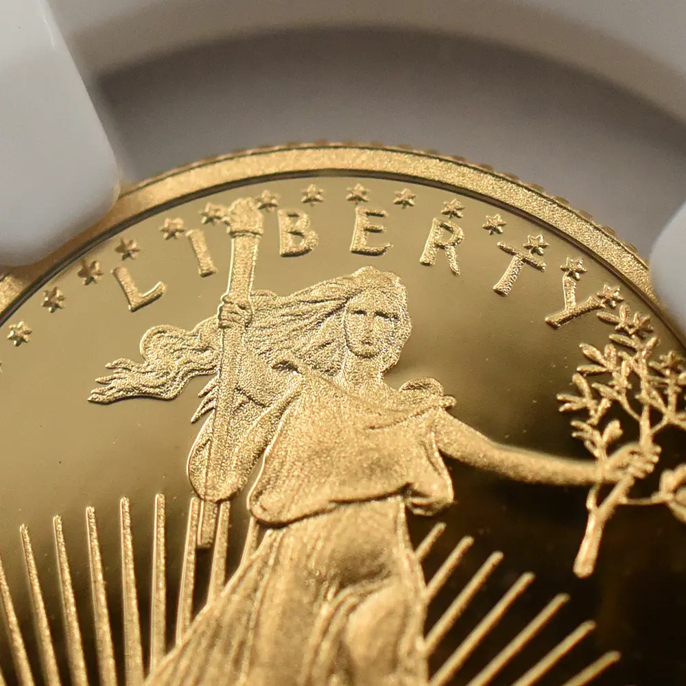 モダンコイン7：6809 アメリカ 2011W イーグル 25周年記念 5ドル1/10オンス金貨 アーリーリリース NGC PF70UC