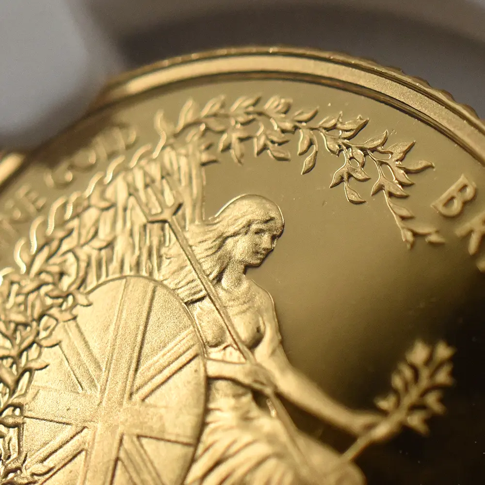 モダンコイン7:6808 イギリス 2007 エリザベス2世 ブリタニア 10ポンド1/10オンス金貨 NGC PF69UC