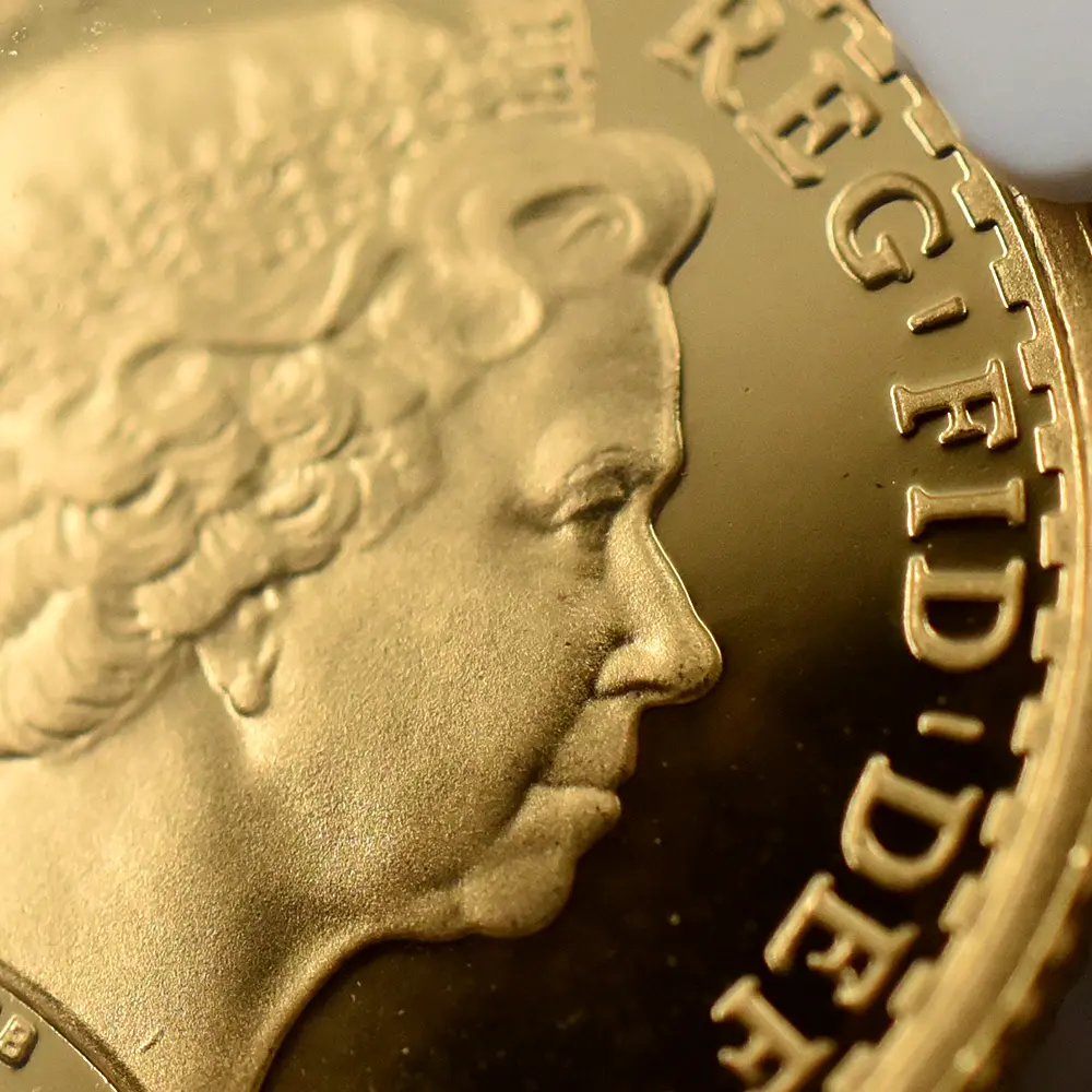 モダンコイン11:6808 イギリス 2007 エリザベス2世 ブリタニア 10ポンド1/10オンス金貨 NGC PF69UC