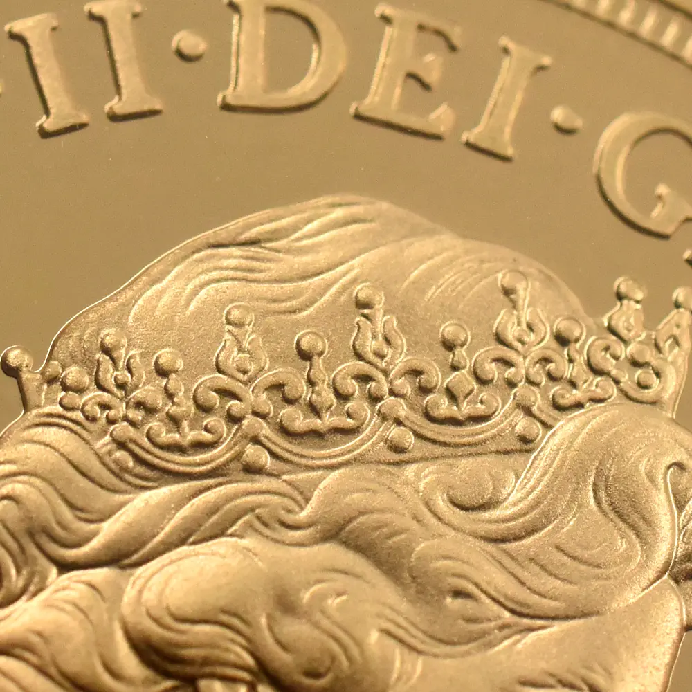 モダンコイン8:6798 イギリス 1981 エリザベス2世 ヤングエリザベス 聖ジョージ竜退治 5ポンド金貨 PCGS PR69DC S-4201