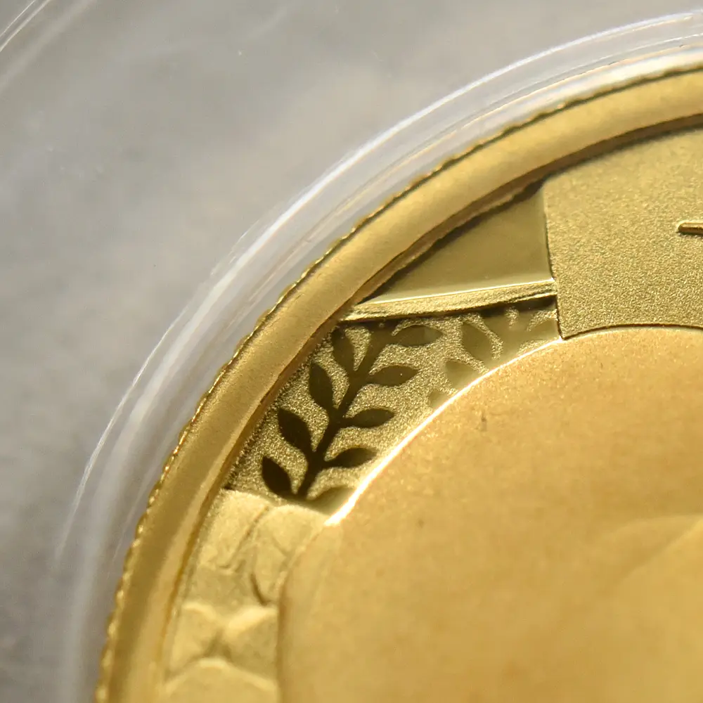 モダンコイン9：6801 オーストラリア 2022 エリザベス2世 カンガルー 10ドル 1/10オンスプルーフ金貨 未鑑定 箱付き