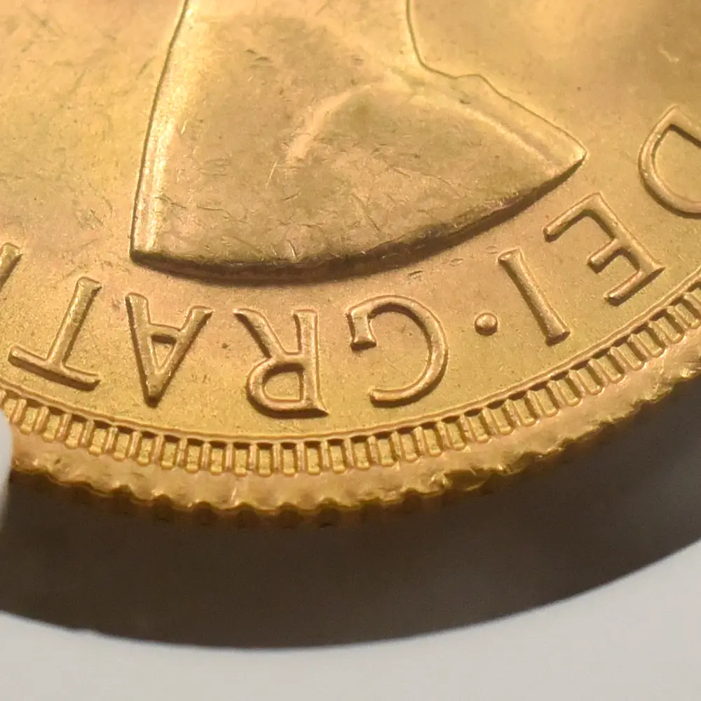 モダンコイン12:6821 イギリス 1968 エリザベス2世 ヤングヤング 聖ジョージ竜退治 ソブリン金貨 NGC MS66