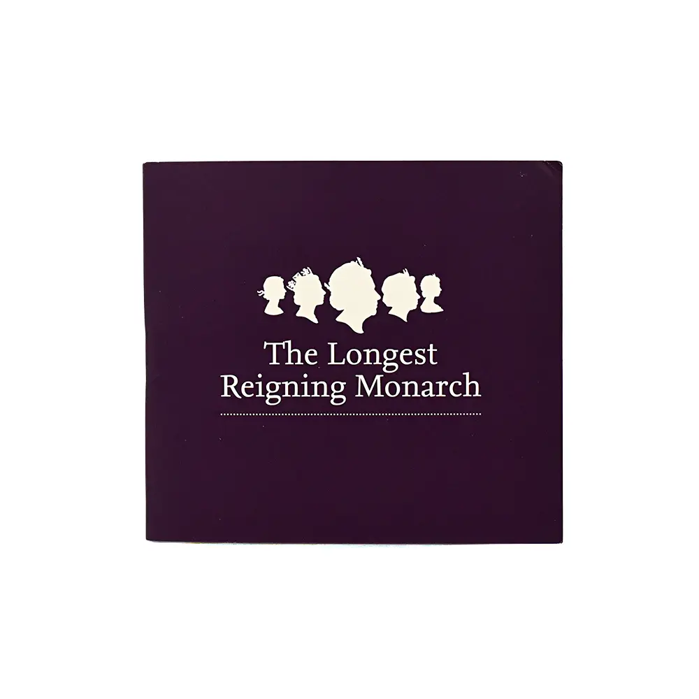 モダンコイン6：6824 イギリス 2015 エリザベス2世 最長在位記念 10ポンド5オンス銀貨 ファースト500ストラック NGC PF70UC 説明書・COA付き