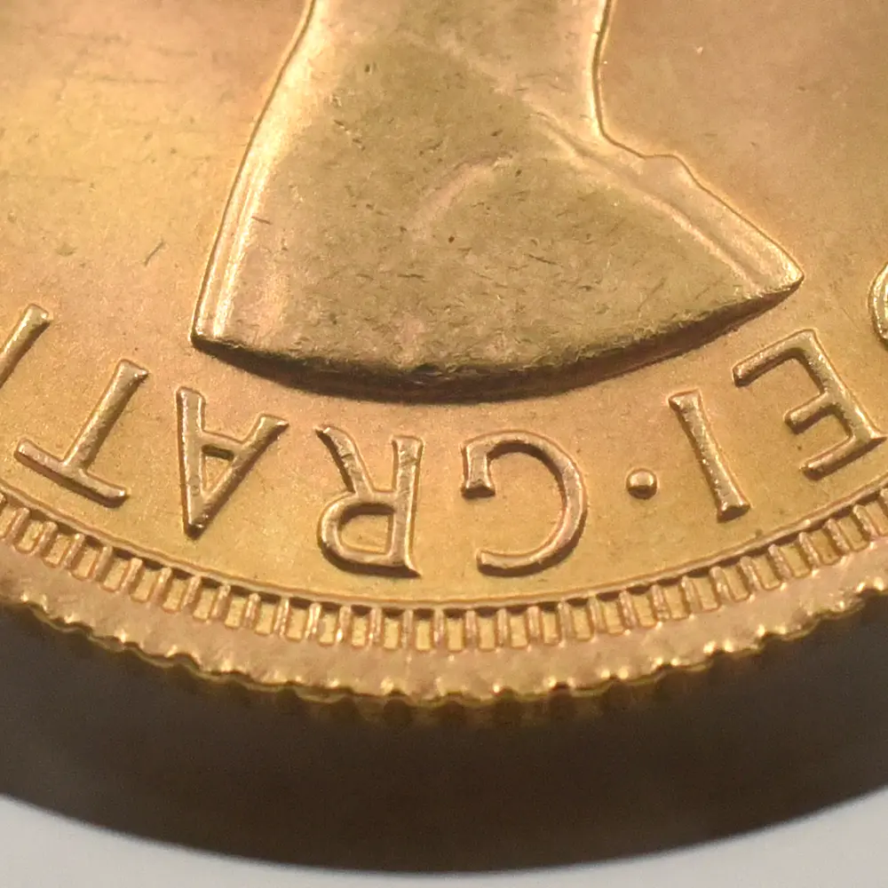 モダンコイン12:6822 イギリス 1966 エリザベス2世 ヤングヤング 聖ジョージ竜退治 ソブリン金貨 NGC MS66