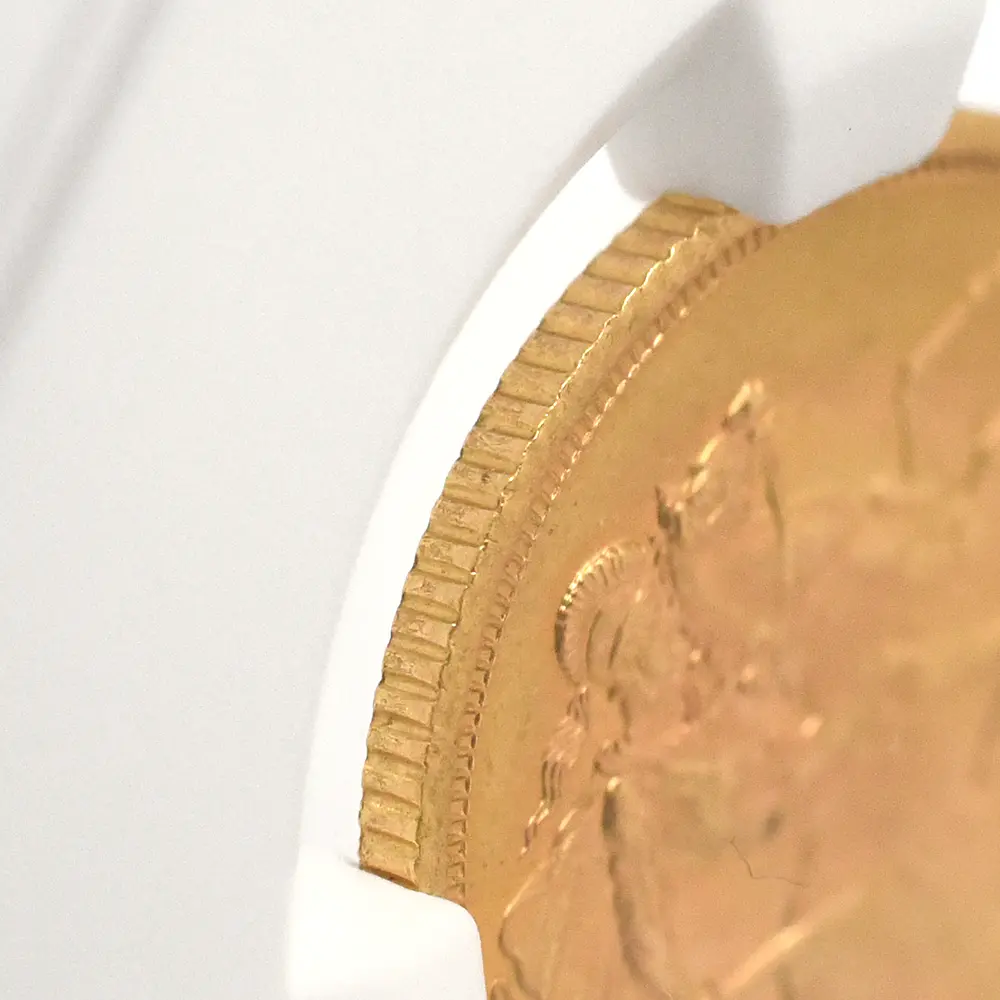 モダンコイン13:6822 イギリス 1966 エリザベス2世 ヤングヤング 聖ジョージ竜退治 ソブリン金貨 NGC MS66