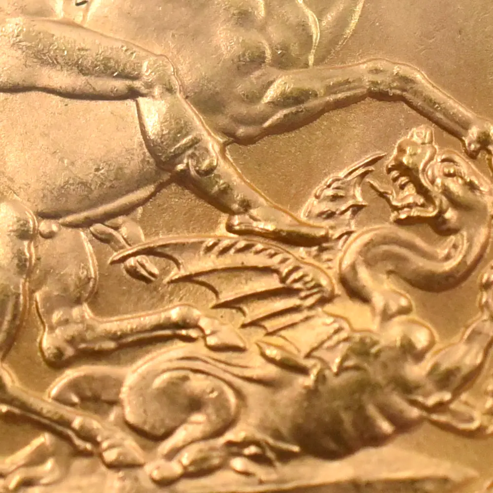 モダンコイン11：6823 イギリス 1963 エリザベス2世 ヤングヤング 聖ジョージ竜退治 ソブリン金貨 NGC MS66