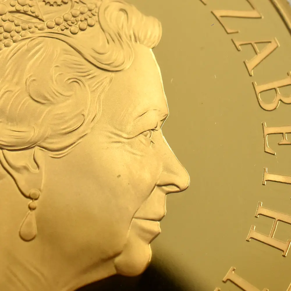 モダンコイン12：6832 イギリス 2019 エリザベス2世 ブリタニア 500ポンド 5オンス金貨 PCGS PR69DC 箱付き