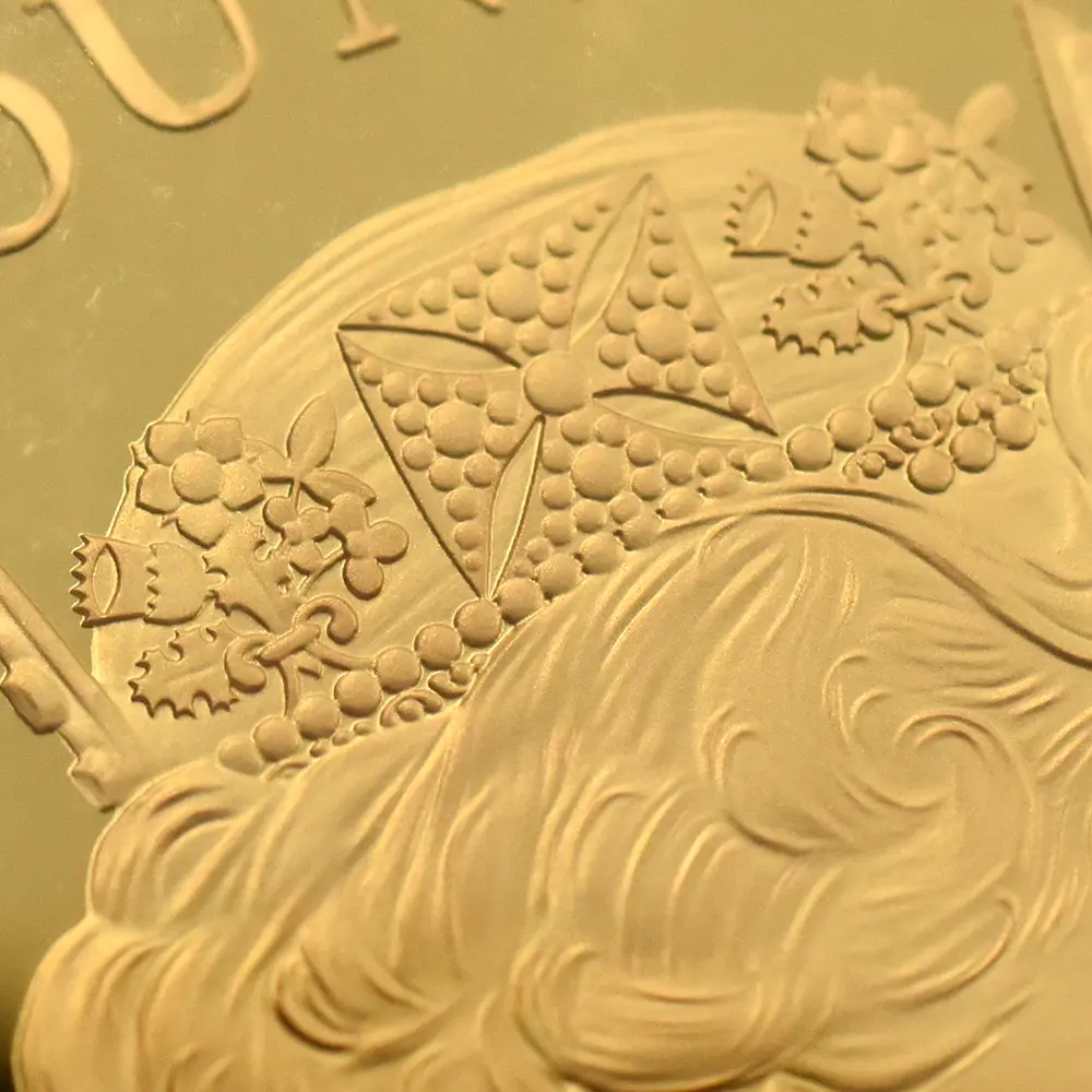 モダンコイン12：6835 イギリス 2021 エリザベス2世 クイーンズビースト コンプリーター 英国王室の十大守護獣 200ポンド2オンス金貨 NGC PF70UC