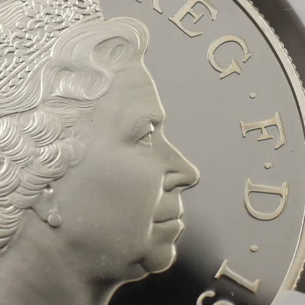 モダンコイン13：6836 イギリス 1999 エリザベス2世 ダイアナ妃追悼記念 5ポンド銀貨 NGC PF69UC 箱付き