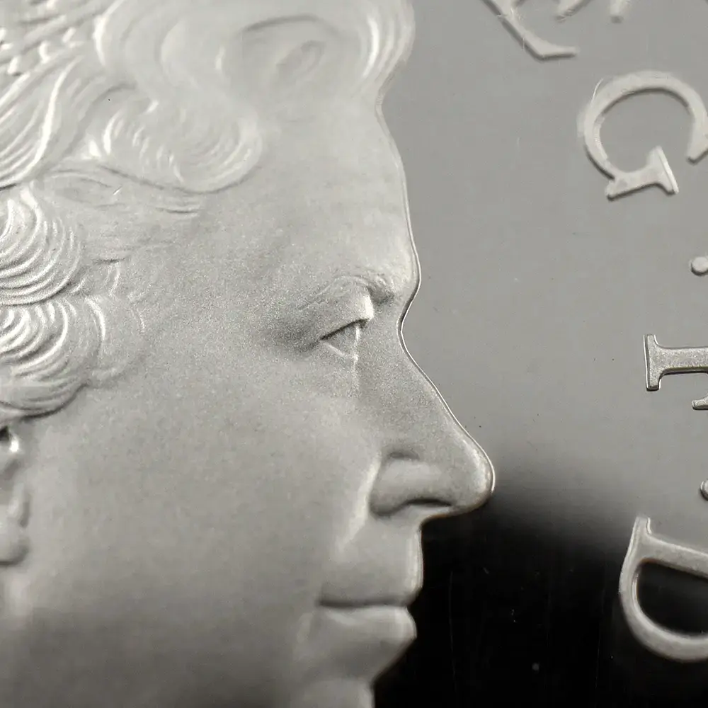 モダンコイン14：6839 イギリス 1999 エリザベス2世 ダイアナ妃追悼記念 5ポンド銀貨 NGC PF69UC 箱付き