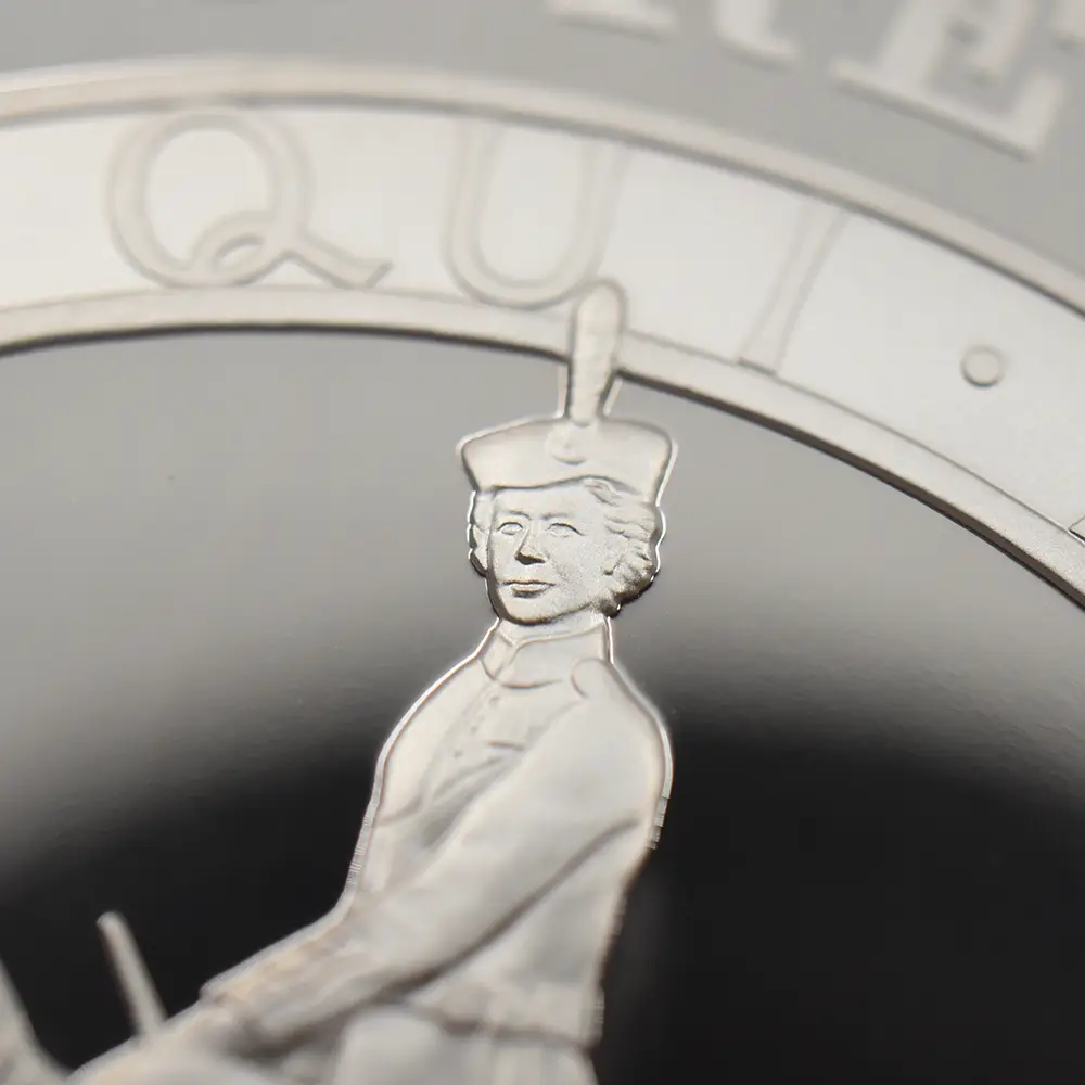 モダンコイン8：6841 イギリス 2022 エリザベス2世 即位70周年記念プラチナジュビリー 10ポンド5オンス銀貨 NGC PF70UC 説明書・COA付き