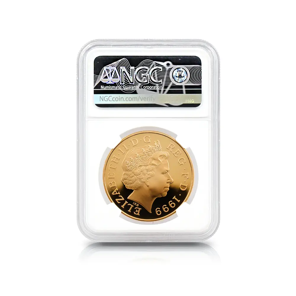 モダンコイン5：5398 1999 エリザベス2世 ダイアナ妃追悼記念 5ポンド金貨 NGC PF69UC