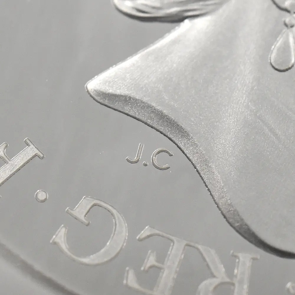 モダンコイン10：6838 イギリス 2021 エリザベス2世 ゴチッククラウン・ポートレート 5ポンド2オンス銀貨 ファーストリリース NGC PF70UC