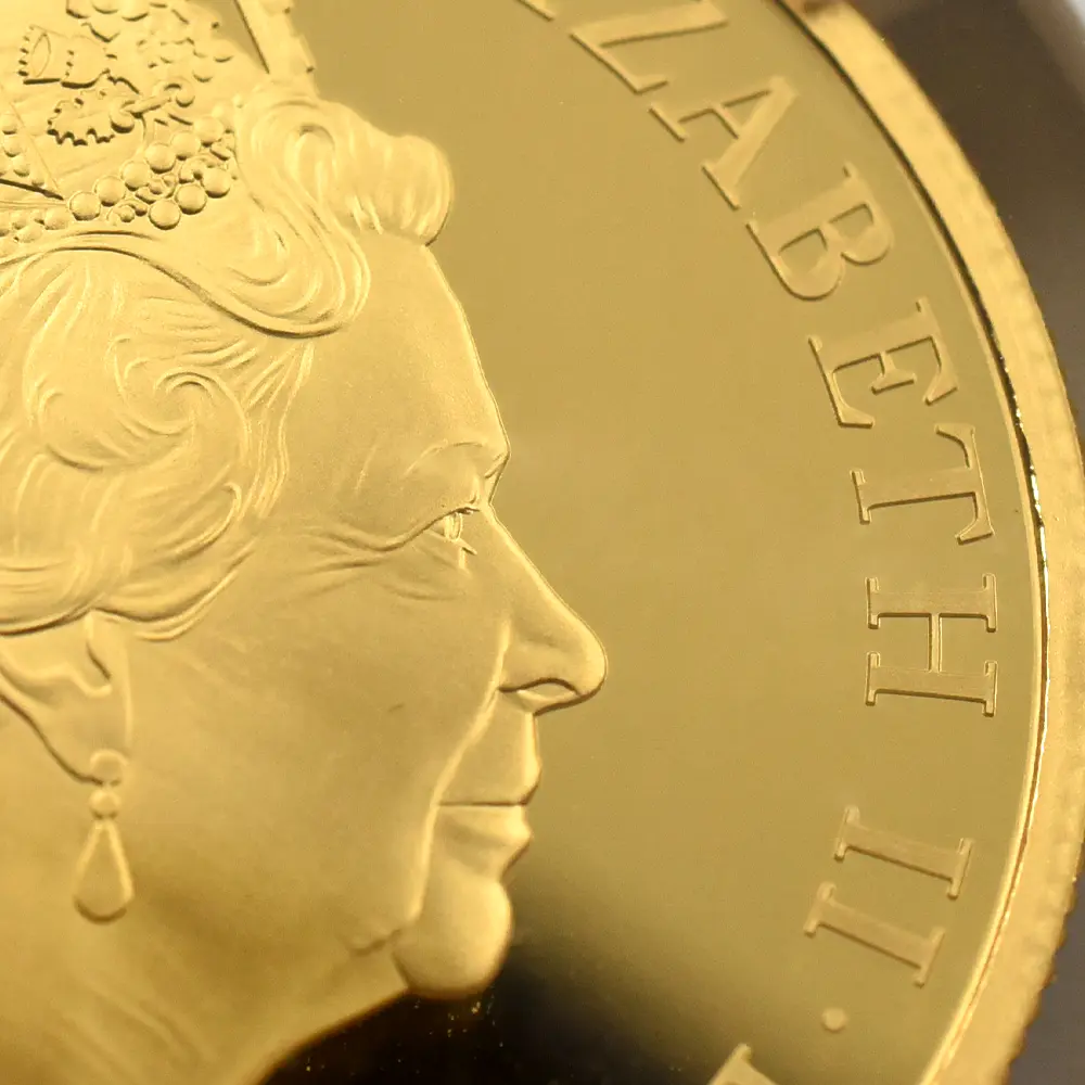 モダンコイン13：6759 イギリス 2022 エリザベス2世 都市景観シリーズ第2弾 ローマ 100ポンド1オンス金貨 NGC PF70UC 箱付き