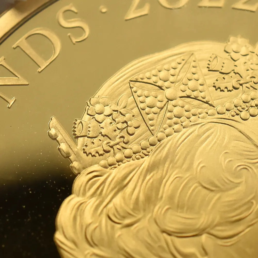 モダンコイン15：6759 イギリス 2022 エリザベス2世 都市景観シリーズ第2弾 ローマ 100ポンド1オンス金貨 NGC PF70UC 箱付き