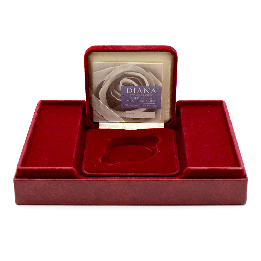 モダンコイン9：5424 1999 エリザベス2世 ダイアナ妃追悼記念 5ポンド金貨 NGC PF69UC 箱付き