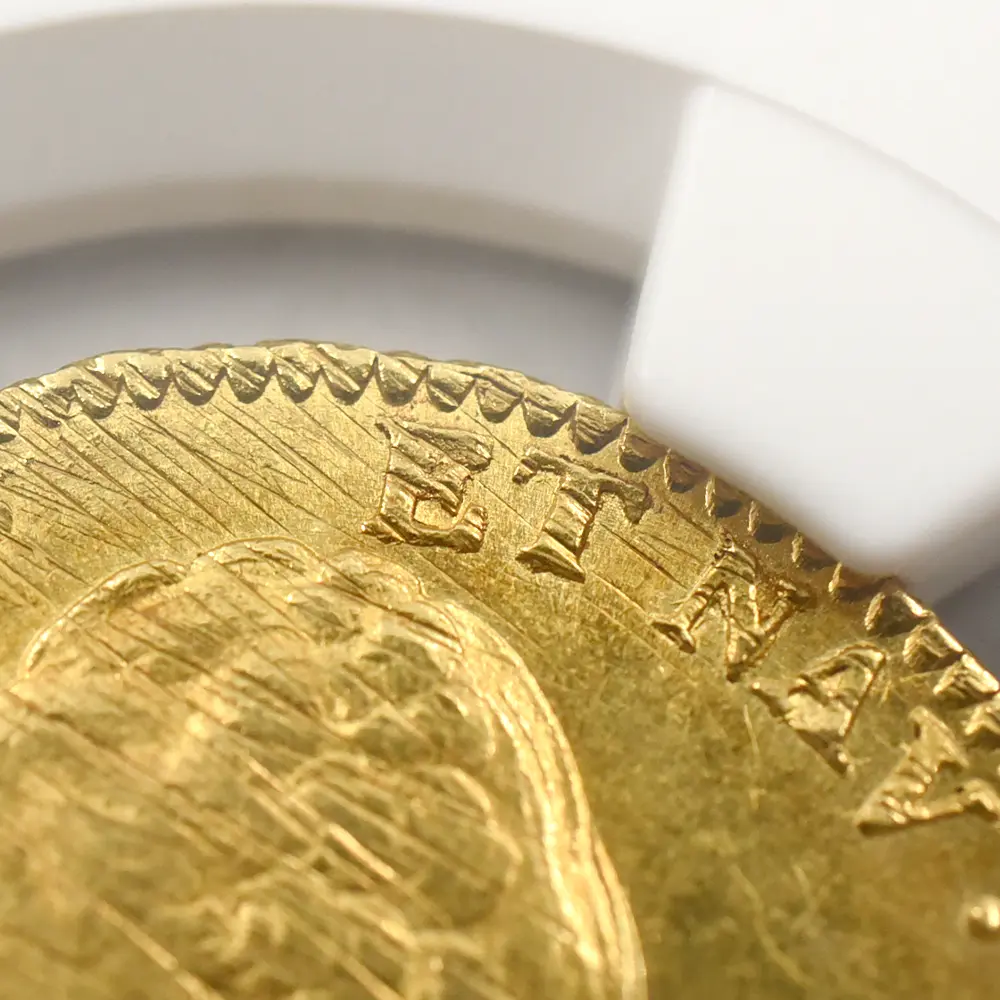 アンティークコイン9：5433 フランス 1787H ルイ16世 2ルイドール 金貨 NGC MS63